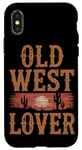 iPhone X/XS Old Western Film Fan Classic Cowboy Culture and Wild West Case