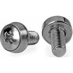 StarTech 50 Pkg M6 Mounting Screws for Server Rack Cabinet