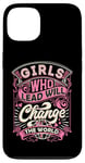 Coque pour iPhone 13 Girls Change the World Leader féminin positif