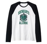 Harry Potter Hogwarts Syltherin Alumni Raglan Baseball Tee