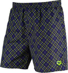 ARENA Men's Printed Check 2 Boxer XL Green