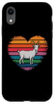 iPhone XR Retro Vintage Goat Animal Lover Farm Nature Gifts for Women Case