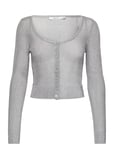 Silvigz Cardigan Tops Knitwear Cardigans Silver Gestuz