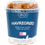 GRØD Havregrøt med solbær, kanel, mandler, dadler Øko & rørsukker - Glutenfri - 70 g