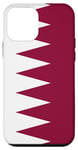 Coque pour iPhone 12 mini Drapeau qatari du Qatar