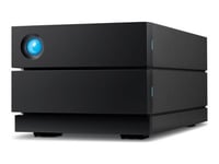 Lacie 2Big Raid Sthj48000800 - Hårddiskarray - 48 Tb - 2 Fack (Sata-600) - Hdd 24 Tb X 2 - Usb 3.2 Gen 2 (Extern) - Med 5 Års Återställningsserviceplan För Att Rädda Data