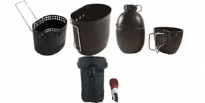 BCB Dragon Crusader MK2 Multi-Fuel Cooking System - 6 Delar