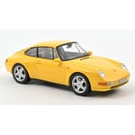 PORSCHE 911 CARRERA 1994 YELLOW 1:18 Norev Auto Stradali Modellino