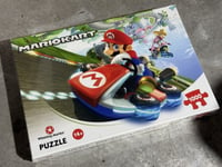 Winning Moves Mario Kart Funracer Jigsaw Puzzle 1000 Piece & Poster