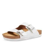 Eastland Women's Cambridge Sandal, White, 5 UK