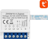 Avatto Zwsm16-W4 Tuya Intelligent Zigbee-Omkopplare I Kanal