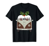 Volkswagen Christmas Christmas Pudding Camper Van T-Shirt