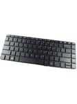 HP Keyboard (Danish) Backlit - Bærbar tastatur - til udskiftning - Dansk - Sort