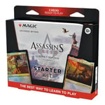 Magic: The Gathering Kit de démarrage Assassin’s Creed | 2 Decks prêts-à-Jouer (Version Anglaise)