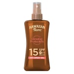 Huile sèche protectrice Hawaiian Tropic (SPF 15, 200ml)