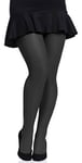 Merry Style Collant Lingerie Sous-vêtement Femme Grande Taille MS 161 20 DEN (Noir, XXXL)