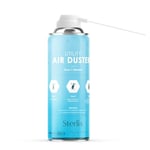 Sterlix Air Duster Can Compressed Air Spray Can Dust Cleaner PC, Keyboard, Electronic Devices & Car Cleaning Protect, 1 x 400ml, Packaging May Vary