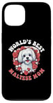 iPhone 13 Maltese Dog Breed Pet World's Best Maltese Mom Case