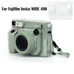 Crystal Storage Case Protective Shell for Fujifilm Instax WIDE 400 Travel