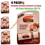Palmer's Coconut Oil Formula  hydrate LIP Balm Hydrates dry lips (4 Pack 4g Each