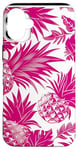 Coque pour iPhone 16 Plus Festive Tropical Ananas Coque de téléphone Motif Noël