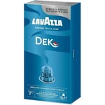 Lavazza Dek Boîte 10 Capsules Café Compatibles nespresso