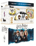 Harry Potter : L'Intégrale 8 films + Jeu de société DOBBLE Harry Potter (Boitier métal : 55 cartes) [Blu-ray] [+ 1 jeu Dobble]