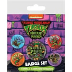 Les Tortues Ninjas - Mutant Mayhem - Pack 5 Badges