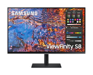 Samsung ViewFinity LS32B800PXU 81.3 cm (32") 3840 x 2160 pixels 4K Ultra HD