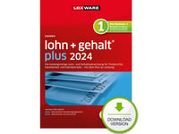 Lexware Lohn+Gehalt Plus 2024 - Abonnementslisens (1 År) - 1 Pc - Esd - Win - Tysk