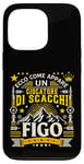 Coque pour iPhone 13 Pro Un Giocatore Di Scacchi Figo - Idee Regalo Per Scacchista