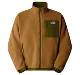 THE NORTH FACE Men's Yumiori Reversible Jacket, Forest Olive/Utility Br, XL