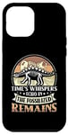 iPhone 14 Plus Time's whispers echo - Dinosaur Paleontologist Case