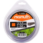 Ligne de coupe 2,0mm 50m QUADRATIC KT-V11 MAMUTH fil pour débroussailleuse Stihl