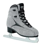 Roces BRITS Women's Ice Skates - black / white / silver check , 3.5 UK