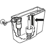 Cornat  economizer d`eau WC pour réservoir de chasse d`eau - TEC361199