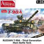 T-90A MBT Russian Main Battle Tank inc Full interior 1:35 Amusing Hobby 35A050