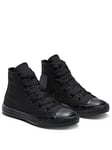 Converse Chuck Taylor All Star Hi Core Childrens Trainer - Black, Black/Black, Size 11