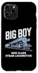 Coque pour iPhone 11 Pro Big Boy 4000 Locomotive à vapeur Locomotive Train Lover Lover