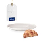 Villeroy & Boch - Afina Breakfast Plate Made of Premium Porcelain, Small Plate for Brunch, Made in Germany, Dishwasher and Microwave Safe, Stackable, White