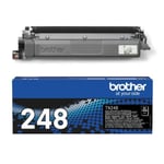 Brother TN 248 BK Original Toner (1000 sidor)