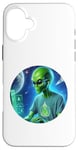 iPhone 16 Plus Alien system administrator computer engineer gift Case