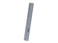 Herlitz 08700106, Linjal (Line Guage), Plast, Transparent, Cm, 300 Mm, 1 Styck