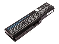 Coreparts - Batteri För Bärbar Dator (Likvärdigt Med: Toshiba Pa3817u-1Bas, Toshiba Pa3818u-1Brs, Toshiba Pa3817u-1Brs, Toshiba Pabas228, Toshiba Pabas227) - Litiumjon - 6-Cells - 4400 Mah - För Toshiba Satellite C650, C655, C660, C670, L730, L735,