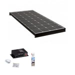 PACK ANTARION Panneau Solaire Black Booster 220W + Kit de pose solaire avec Régulateur de Charge MPPT 320W 20A Bluetooth