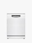 Bosch Series 4 SMS4EMW06G Freestanding Dishwasher, White