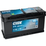 Exide Batteri Start-Stop EFB EL1050 105 Ah 14450065