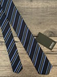 HUGO BOSS 100% SILK NARROW / SKINNY TIE WATER REPELLENT MADE IN ITALY BNWT