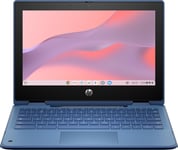 HP G5 Intel® N N200 Chromebook 29 5 cm (11.6") Touchscreen HD 8 GB LPDDR5x-SDRAM 64 GB eMMC Wi-Fi 6E (802.11ax) ChromeOS Blau