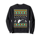 Skeet Shooting ugly christmas gift for mom or dad Sweatshirt